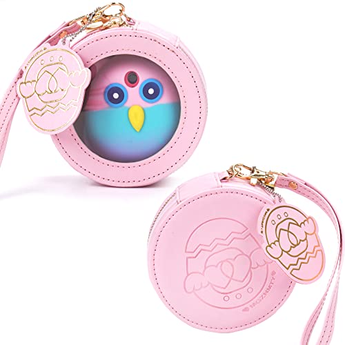 MGZNMTY Schutzhülle für Hartschale und Silikonhülle, kompatibel mit Tamagotchi Pix Elektronische Virtual Pet Game Machine (Glamor Pink) von MGZNMTY