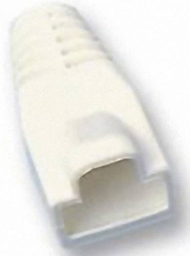 MH Connectors MHRJ45SRB-W RJ45-Knickschutztülle 6510-0100-08 Weiß von MH CONNECTORS