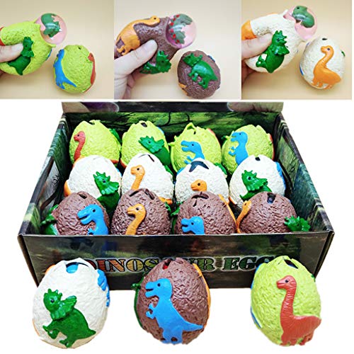 MHADBKH Dinosaurier Ei Angstlöser Osterei Geschenkfüllung Quetschen Zappeln Traubenball Party Familie Kinder Überraschendes Geschenk MHADBKH Dinosaurier Ei Angstlöser Osterei Geschenkfüllung Quetschen Zappeln Traubenball Party Familie Kinder Überraschendes Geschenk von MHADBKH