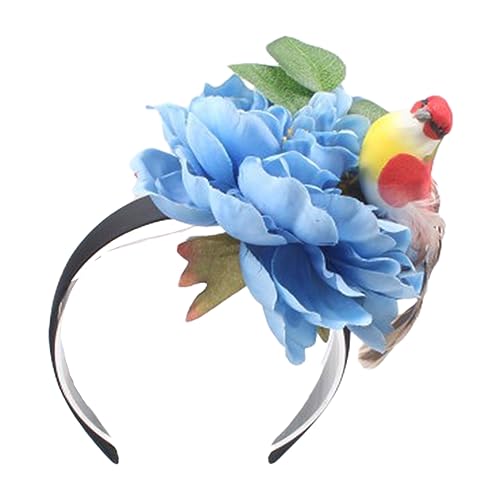 MHADBKH Hair Hoop Blumenstirnbänder Schöne Vogel Haare Haar Kinder Geburtstagsfeier Blumen Geburtstagsfeier Für Pedlar Teens Kopfbedeckung von MHADBKH