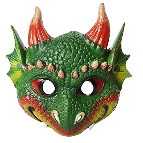 MHADBKH Halloween Kid Dragon Funny Dinosaurier Frauen Cosplay Party für Maskerade Dress Up von MHADBKH