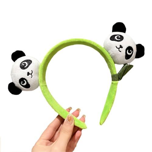 MHADBKH Kinder Cartoon Stirnband Ausgestopft Panda Form Haop Haarie von MHADBKH