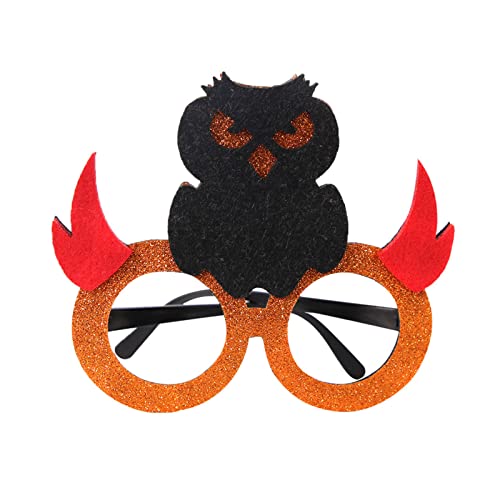 MHADBKH Lustige Halloween-Brille, Spinnennetz-Kürbis-Sonnenbrille, Happy Halloween, Brille für Halloween-Party von MHADBKH