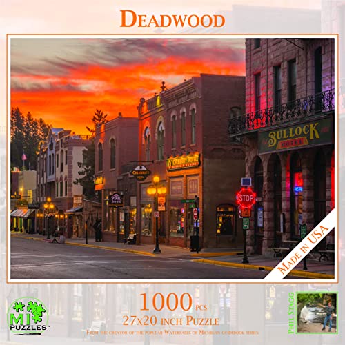 Deadwood - 1000 Teile MI Puzzles Puzzle - für Erwachsene von MI Puzzles