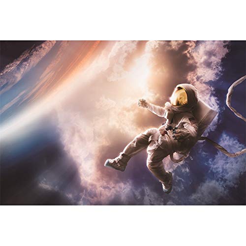 Puzzle Astronaut Science Fiction Serie Touch The Earth 500-6000 Teile für Erwachsene Puzzles Geschenk für Familie Freunde Kinder Eltern Dekorieren Geschenke 0909 (Farbe: B, Größe: 4000 Teile) von MI Puzzles