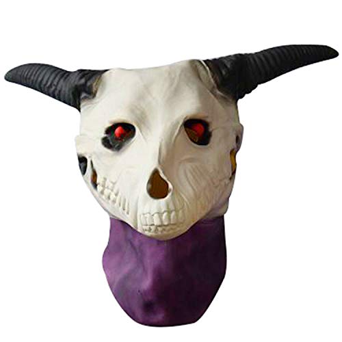 MIBUTOO Halloween Latex Maske Rollenspiel Maske von MIBUTOO