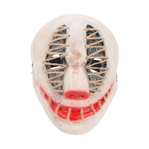 MIBUTOO Halloween Maske Rollenspiel Latex Maske von MIBUTOO