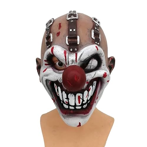 MIBUTOO Halloween Maske Rollenspiel Latex Maske von MIBUTOO