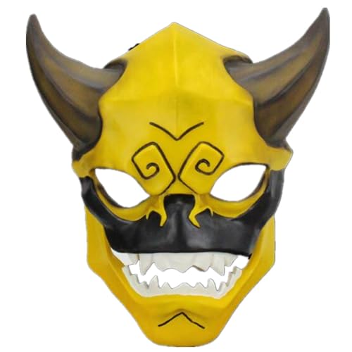 MIBUTOO Halloween Rollenspiel Masken Harz Helm Masken von MIBUTOO