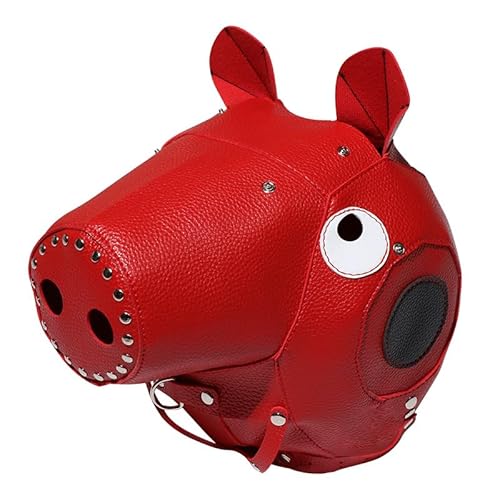 MIBUTOO Schweinekopf-Maske, Rollenspiel-Ballmaske von MIBUTOO