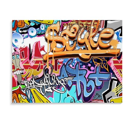 1500-Teiliges Puzzle Für Erwachsene, Graffiti-Puzzlespiel, Interessantes Spielzeug, Personalisiertes Geschenk Für Kinder, 1500-Teiliges Puzzle Für Kinder Und Erwachsene (87 × 57 cm) von MIDUNU