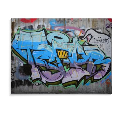 Puzzle Für Erwachsene 1000 Teile Graffiti-Lernspiel Mit Cartoon-Motiv, Kinderspielzeug, Personalisiertes Geschenk, Puzzle 1000 Teile Für Erwachsene Und Kinder (75 × 50 cm) von MIDUNU