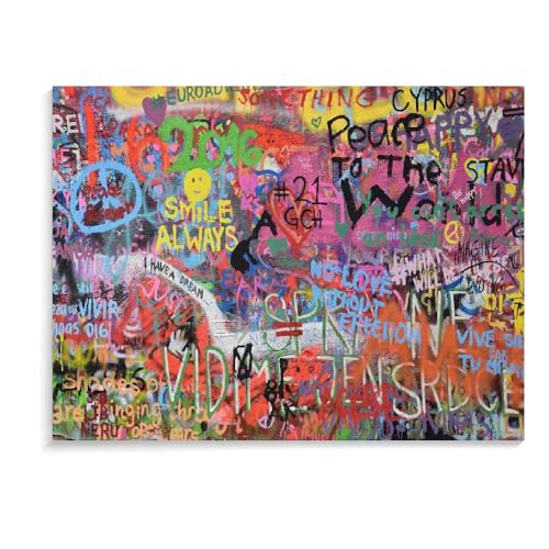 Puzzle Für Erwachsene 1000 Teile Graffiti-Lernspiel Mit Cartoon-Motiv, Kinderspielzeug, Personalisiertes Geschenk, Puzzle 1000 Teile Für Erwachsene Und Kinder (75 × 50 cm) von MIDUNU