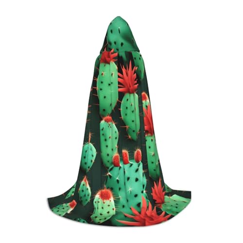 MIEKGPS Viele kleine Kaktus-Kunstdruck, kleine Größe, Kapuzenumhang, Halloween-Kostüm, Umhang, Halloween, Cosplay, Hexe MIEKGPS Viele kleine Kaktus-Kunstdruck, kleine Größe, Kapuzenumhang, Halloween-Kostüm, Umhang, Halloween, Cosplay, Hexe von MIEKGPS