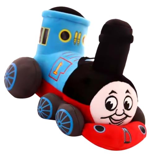 MIFKLMV 25cm Niedliche Züge Plüschtier, Niedliche Züge Plüsch Figur, Züge Plüschtiere Puppe, Eisenbahn Lokomotive Plüschtiere Kuscheltiere für Kinder, Kinder Home Dekoration Party Geburtstag Geschenk von MIFKLMV