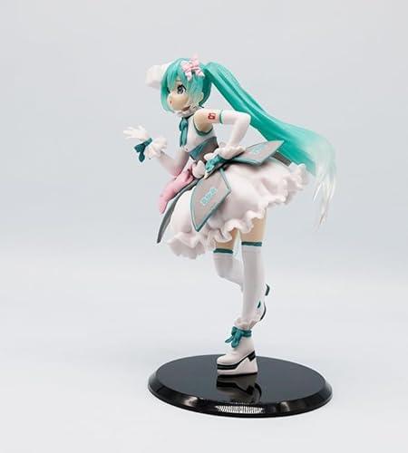 MIFKLMV Anime Figuren, Mikus Figuren Statue, Hatsunes Actionfigur Mikus, Anime Modell Statue, Puppe Desktop-Ornamente,Geschenke für Anime-Fans, Kinder -A von MIFKLMV