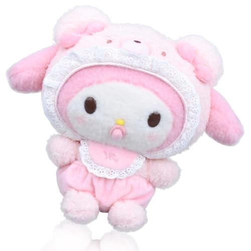 MIFKLMV Kawaii Plüschtier Spielzeug 8.26inch Rosa Süße Plüschpuppe Kuscheltier für Kinder Anime Plüsch Toy Flauschiges Plüschtier für Kinder Puppe Plüsch Geburtstag Weihnachten Geschenk -B von MIFKLMV