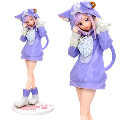 Re-m Action Figur, Re Zero Figuren, Starting Life in Another World, Re-m Anime Figur Modell, 8.2inch Anime-Kollektion, Puppe Desktop-Ornamente, Geschenke für Anime-Fans, Kinder von MIFKLMV