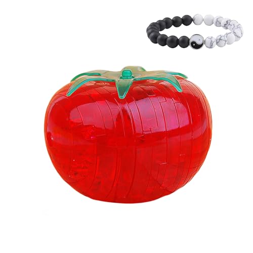 3D-Kristall-Puzzle, Kristall-Puzzle, für Puzzler ab 16 Jahren (Tomaten) von MIJIE