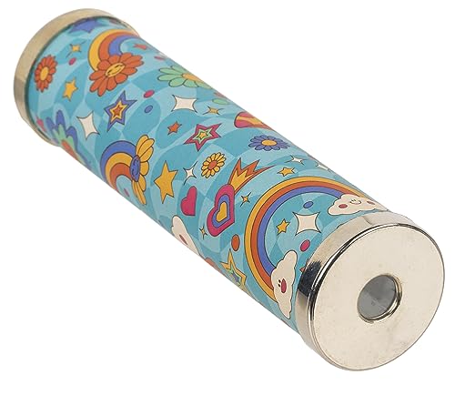 MIJOMA Nostalgisches Kaleidoskop – Für Kinder & Erwachsene – Fantastische Farben, Muster & Landschaften – Papier, Glas, Zinn – 14 cm lang Ø3,5 cm – Perfekt als Mitbringsel & Spaß (Good Vibes) von MIJOMA