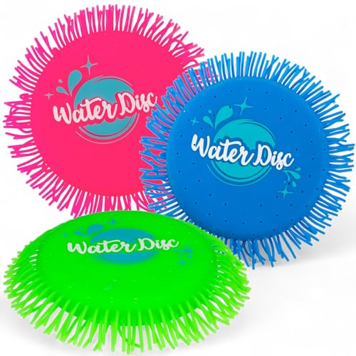 MIJOMA Wasser Frisbee Set, 3er Pack – Schaumstoff & Silikon Wurfscheibe ø 17 cm, Wasserspielzeug für Strand & Pool – Buntes Design, Super weich, Wasser-Spaß für Groß & Klein MIJOMA Wasser Frisbee Set, 3er Pack – Schaumstoff & Silikon Wurfscheibe ø 17 cm, Wasserspielzeug für Strand & Pool – Buntes Design, Super weich, Wasser-Spaß für Groß & Klein von MIJOMA