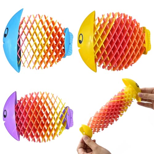 MILIAFLICK 3 Stück Fidget Wurm Spielzeug Fidget Toys Anti Stress Spielzeug Sensorik Spielzeug Fidget Worm Toy Stressabbau Spielzeug Sensory Toys Fidget Spielzeug Sensorisches Spielzeug Erwachsene von MILIAFLICK