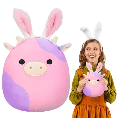 MILIAFLICK Ostern Plüschtier Stofftier Plushie Kuscheltier Plüschtiere Kuscheltiere Mädchen Stofftiere Plushies Kawaii Kuscheltier Mädchen Plush Toy Plüsch Spielzeug Ostern Geschenk für Kinder Mädchen von MILIAFLICK