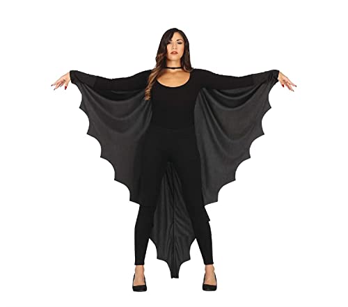 MIMIKRY Damen Fledermausflügel-Cape Vampir Halloween-Kostüm Fledermaus Flügel Umhang von MIMIKRY