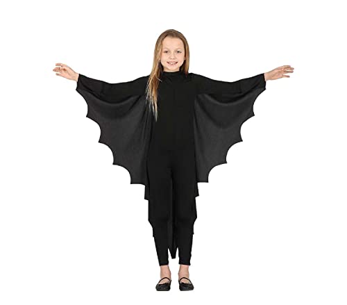 MIMIKRY Fledermaus-Cape für Kinder 8-12 Jahre Halloween Kostüm Fledermausflügel Umhang Mädchen Jungen von MIMIKRY