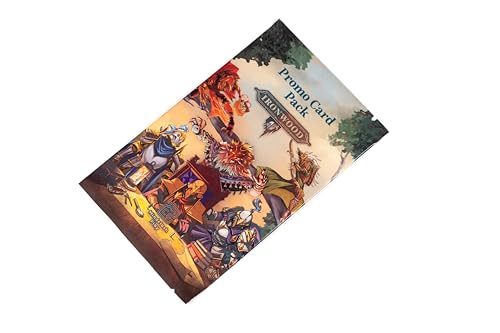 MINDCLASH Games Ironwood – Promo-Paket | Das Promo-Pack enthält 6 alternative Kunstversionen der Basiskarten mit einem Holofoil-Effekt auf ihnen, kompatibel mit Ironwood von MINDCLASH