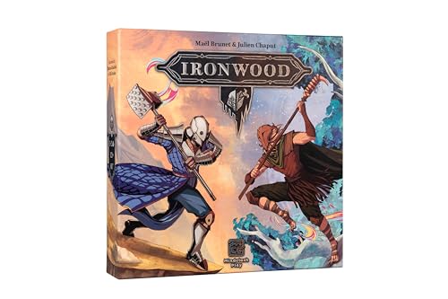 Mindclash Games Ironwood - Asymmetrisches taktisches Kartenspiel für 1-2 Spieler | Fraktionsspezifische Strategien & Multi-Use Action Karten | Hochwettbewerbsfähige Fantasy Warfare von MINDCLASH