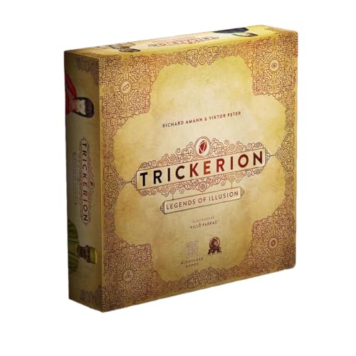 Mindclash Games Trickerion – Legends of Illusion Basisspiel | Viktorianisches Steampunk-Worker-Platzierungsspiel für 2-4 Spieler | 48 einzigartige Trickkarten & Action-Auswahl-Mechaniken Mindclash Games Trickerion – Legends of Illusion Basisspiel | Viktorianisches Steampunk-Worker-Platzierungsspiel für 2-4 Spieler | 48 einzigartige Trickkarten & Action-Auswahl-Mechaniken von MINDCLASH