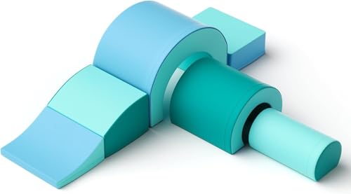 MINENICE Kinder Schaumstoffbausteine, Indoor-Kletterblöcke, Kinderklettergerüste, Riesenbausteine zum Toben und Klettern, (Light Blue) MINENICE Kinder Schaumstoffbausteine, Indoor-Kletterblöcke, Kinderklettergerüste, Riesenbausteine zum Toben und Klettern, (Light Blue) von MINENICE