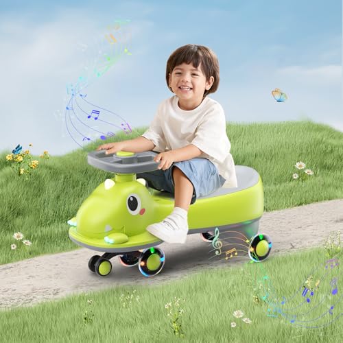 Wackelauto, rotierendes Kinderauto, leises Aufsitzspielzeug, mit Musik, Aufbewahrungsbox und Zugseil, praktisch für unterwegs mit Ihrem Baby, drinnen/draußen Wackelauto, rotierendes Kinderauto, leises Aufsitzspielzeug, mit Musik, Aufbewahrungsbox und Zugseil, praktisch für unterwegs mit Ihrem Baby, drinnen/draußen von MINENICE