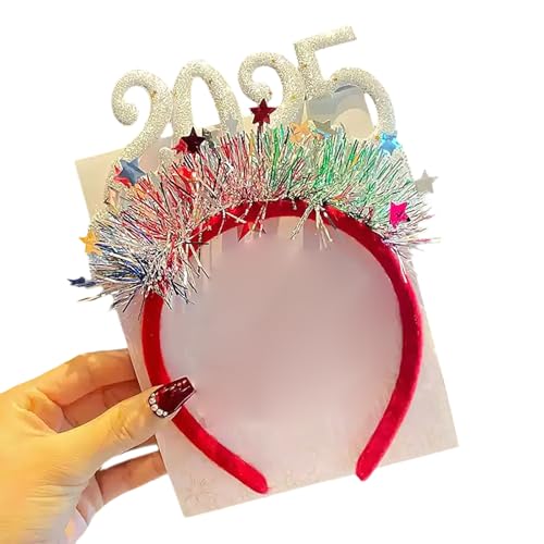 MINGLEA 2025 Festtags-Stirnband mit Weihnachts-Kopfschmuck, ideal für Familienveranstaltungen, Schulaktivitäten und Fotos von MINGLEA