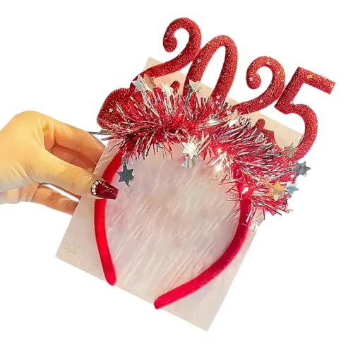 MINGLEA 2025 Festtags-Stirnband mit Weihnachts-Kopfschmuck, ideal für Familienveranstaltungen, Schulaktivitäten und Fotos von MINGLEA