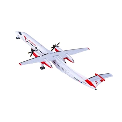 Flugzeug Spielzeug 1:500 Für Austrian Airlines Bombardier Dash 8 Q400 OE-LG Legierung Flugzeug Statische Simulation Modell Sammlung Display von MINGYTN