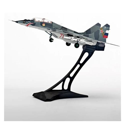 Flugzeug Spielzeug Druckguss-Modell Der Russischen Luftwaffe Fulcrum MIG-29 MIG-29UB Im Maßstab 1:72 (Größe : with Stand) von MINGYTN