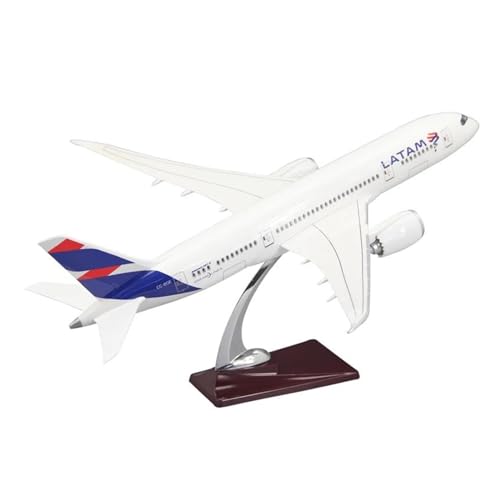 Flugzeug Spielzeug Für B787-8 Chile Latam Kunststoff Fluggastflugzeug Modell Dekoration Sammlung Souvenir Display 43 cm Maßstab 1:160 von MINGYTN