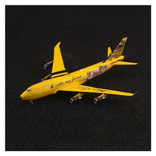 Flugzeug Spielzeug Für Bruce Lee B747 747-400 Flugzeugmodell Druckgussspielzeug Erwachsene Fans Sammlerstück Souvenir Maßstab 1:400 von MINGYTN