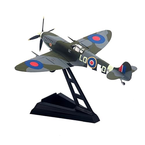 Flugzeug Spielzeug Für Spitfire Der Britischen Armee Aus Dem Zweiten Weltkrieg Spitfire-Legierung Fertiges Flugzeugmodell Spielzeug Erwachsene Sammlerstück Maßstab 1:72 von MINGYTN