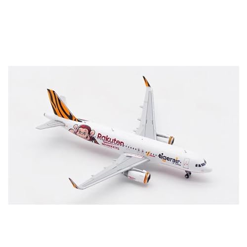 Flugzeug Spielzeug Für Tiger Air A320 B-50006 Flugzeugmodell Legierung Flugzeug Sammlerstück Erwachsene Fans Sammlerstück 1/400 von MINGYTN