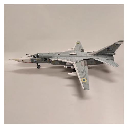 Flugzeug Spielzeug Für Ukrainische Caliber Wings SU-24MR YELLOW15 Legierung Militär-Stil Kampfflugzeug Modell Souvenir Spielzeug Maßstab 1:72 von MINGYTN