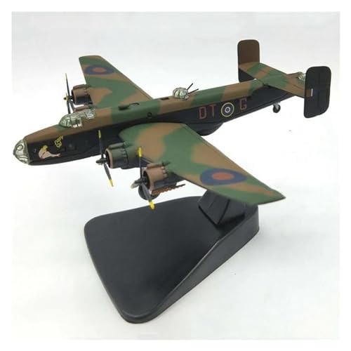 Flugzeug Spielzeug Für WWII UK Royal Air Force Halifax Bomber Handley Page Kämpfer Armee Flugzeug Flugzeug Legierung Modell Spielzeug Maßstab 1:144 von MINGYTN