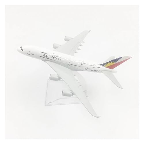 Flugzeug Spielzeug Legierungsflugzeug Im Maßstab 1:400, Airbus A380 Philippines Air, 16 cm, Flugzeugmodell, Spielzeug, Dekoration von MINGYTN