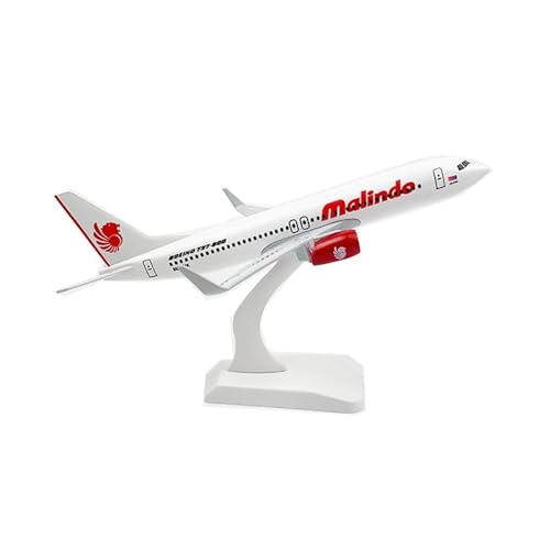 MINGYTN Flugzeug Spielzeug 20 cm Flugzeug Malindo Air Boeing 737 B737 Legierung Flugzeug Modell Spielzeug Dekoration von MINGYTN