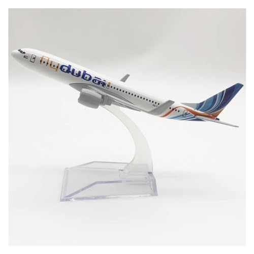 Flugzeug Spielzeug Für Flydubai Airlines Boeing B737 Metall Flugzeug Modell Spielzeug Sammeln Display 16CM Flugzeuge Flugzeug von MINGYTN