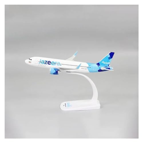 MINGYTN Flugzeug Spielzeug Maßstab 1:200 A320NEO Jazeera Airways ABS-Kunststoff Flugzeugmodell Spielzeug Flugzeug Flugzeug Modell Spielzeug von MINGYTN
