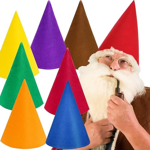 MINGZE 7 StüCk ZwergenmüTze Neuartige, Lustige Schlumpf MüTze Zwergenmütze Kinder, Lustige MüTze Perfekt für KostüMpartys Karneval Halloween Weihnachten Kostüm MINGZE 7 StüCk ZwergenmüTze Neuartige, Lustige Schlumpf MüTze Zwergenmütze Kinder, Lustige MüTze Perfekt für KostüMpartys Karneval Halloween Weihnachten Kostüm von MINGZE