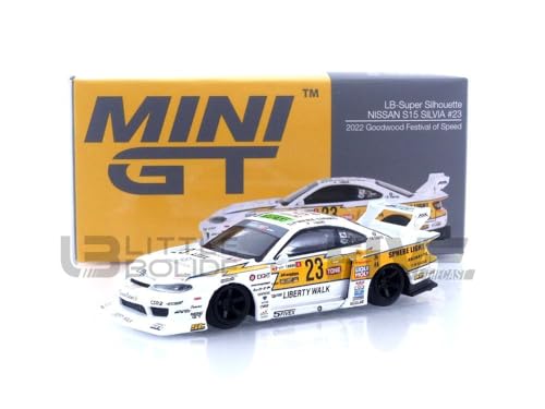 MINI GT 1/64 MGT00618-R Nissan S15 Silvia LB-Super Silhouette 2022 Diecast Modelcar von Truescale Miniatures